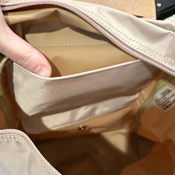 Longchamp Beige Crossbody foldable backpack - Picture 5 of 6
